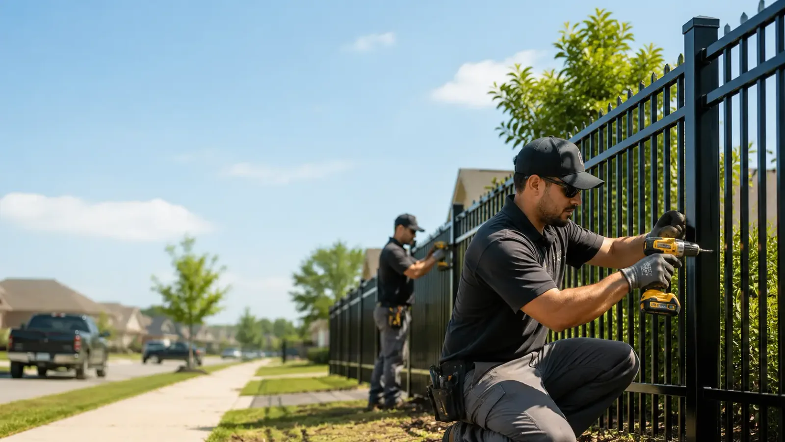 Metal Fence Installation in Pinckney, MI